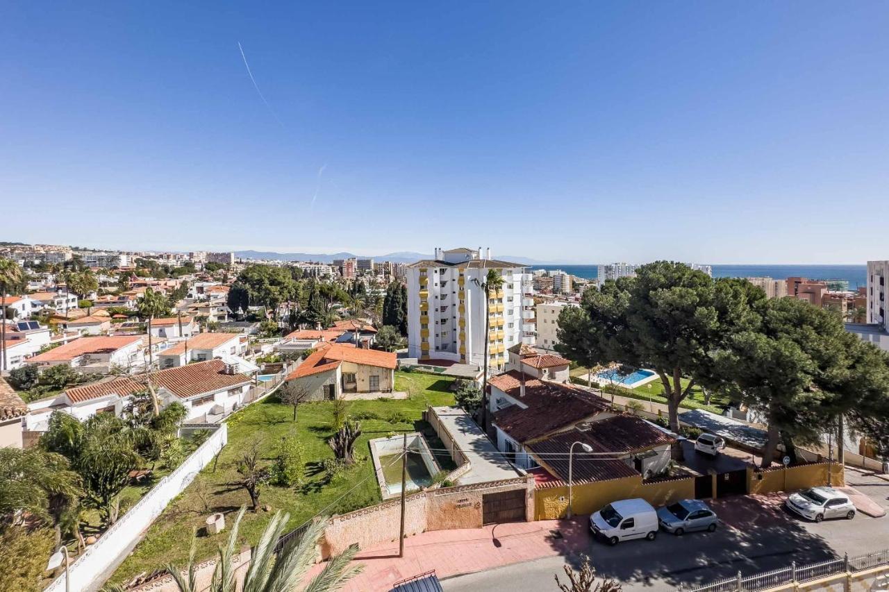 Apartamento Acogedor, Terraza, Piscina Y Mar Benalmádena Exterior foto